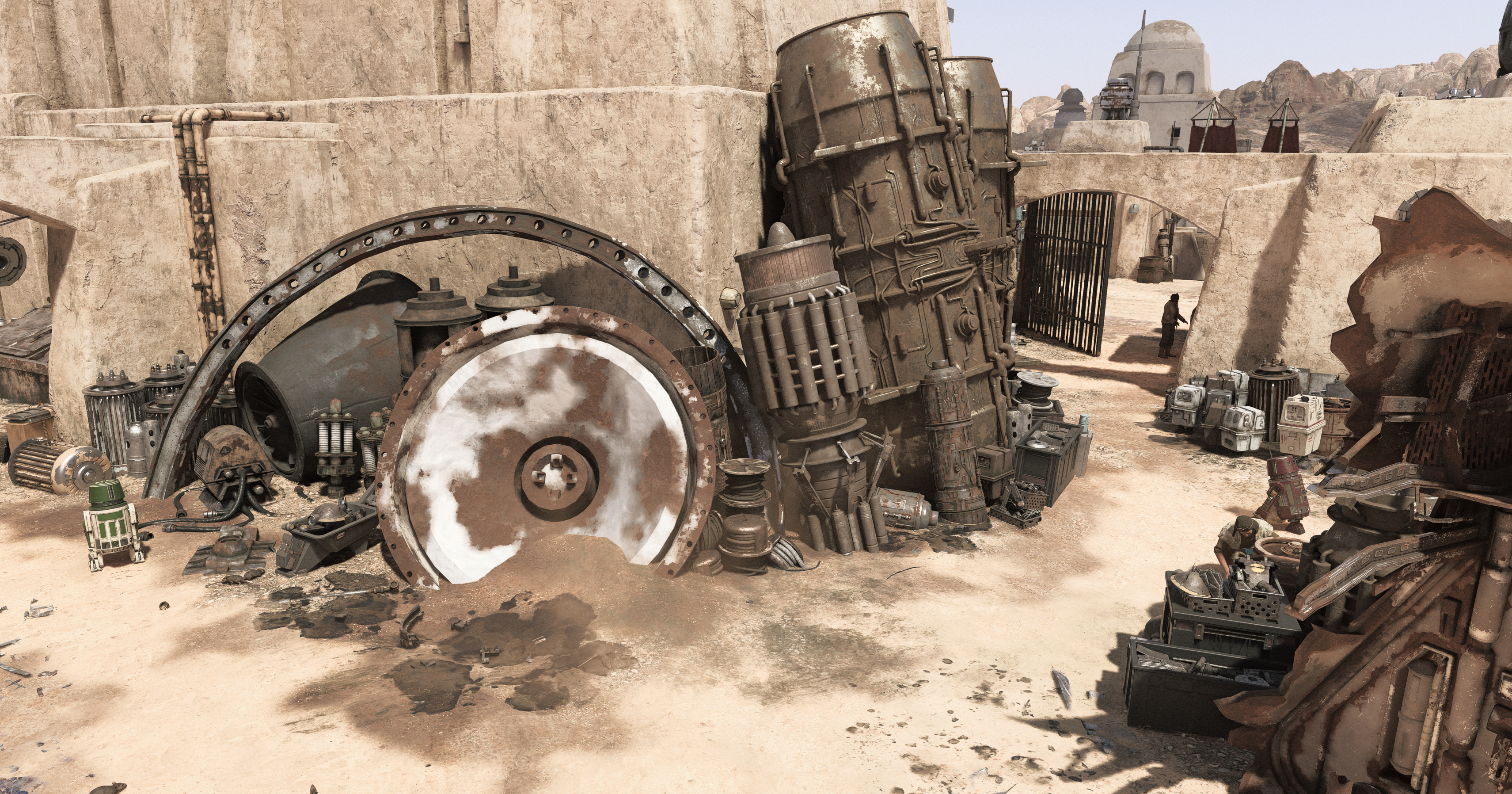 Bestine junkyard appearance 