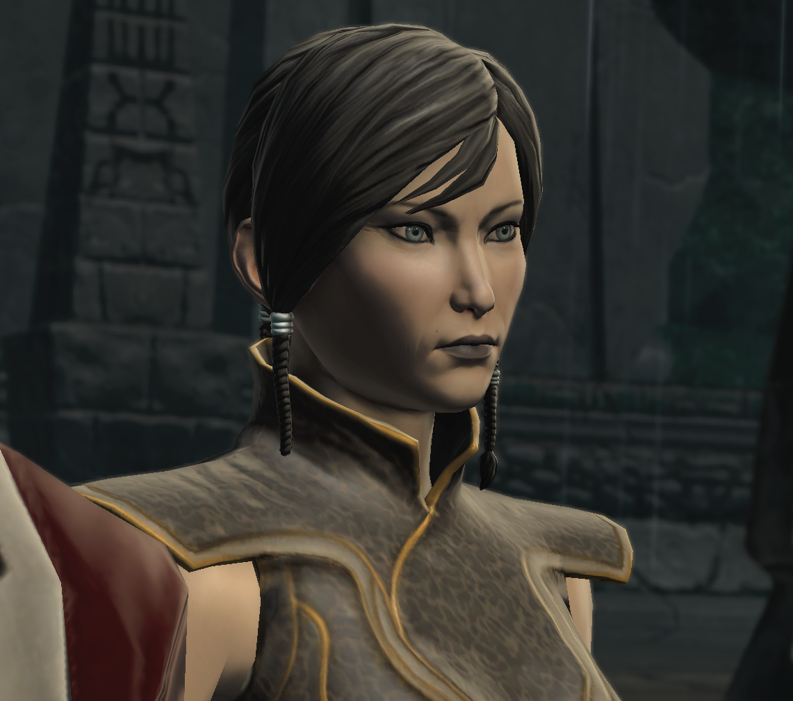 Satele Shan faces Revan.