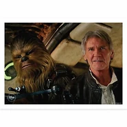 Disney Store-ის ექსკლუზიური კომბინირებული Blu-ray, ლითოგრაფია (ჰან სოლო და ჩუბაკა)