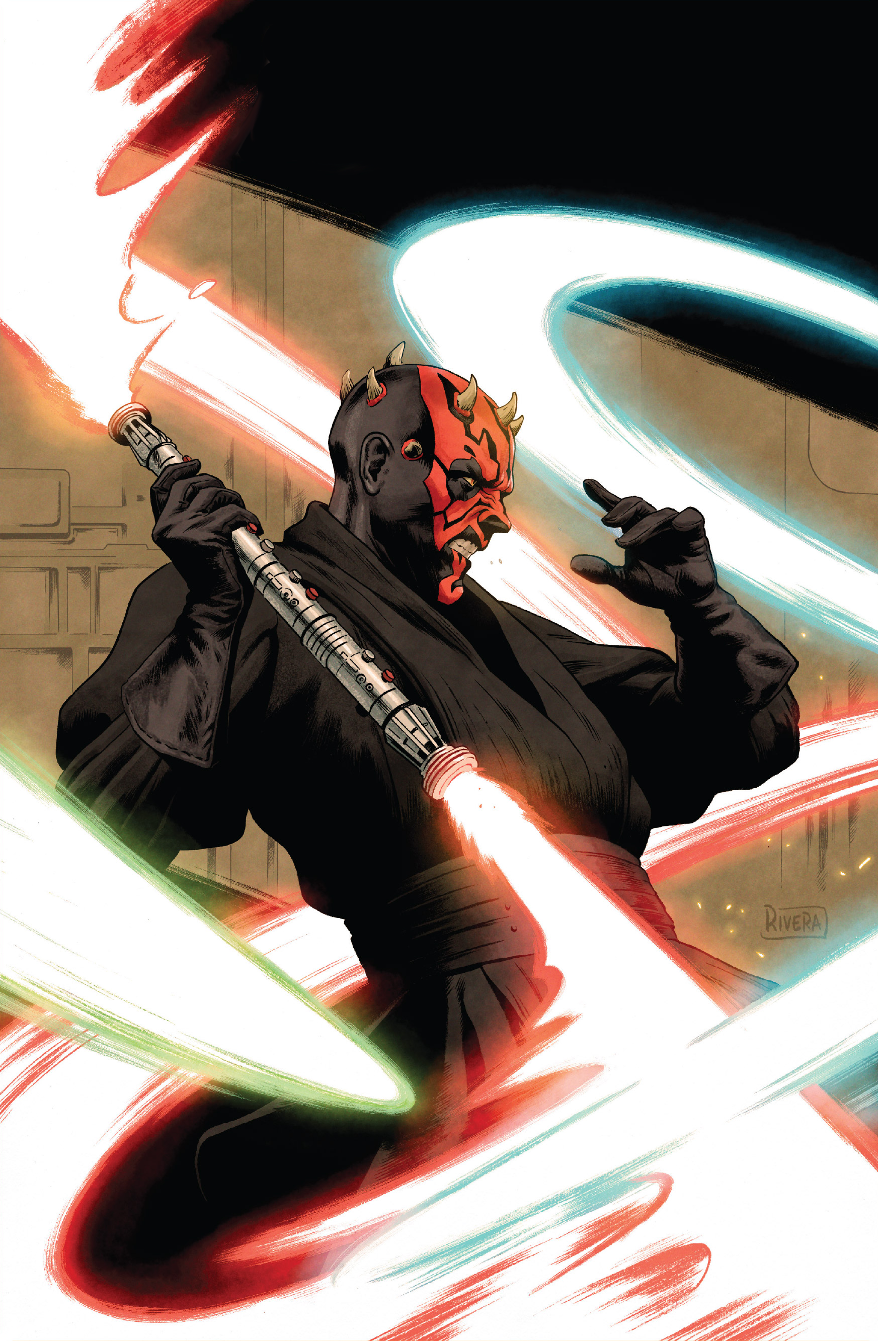 Darth Maul was a fierce warrior, able to easily engage two Jedi in battle.