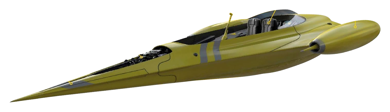 D-11 water speeder appearance 