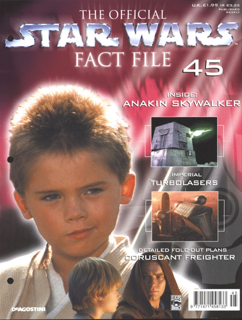 The Official Star Wars Fact File 45 appearance in Common Appearance