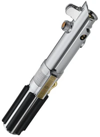 The lightsaber as it appeared under Anakin's ownership.