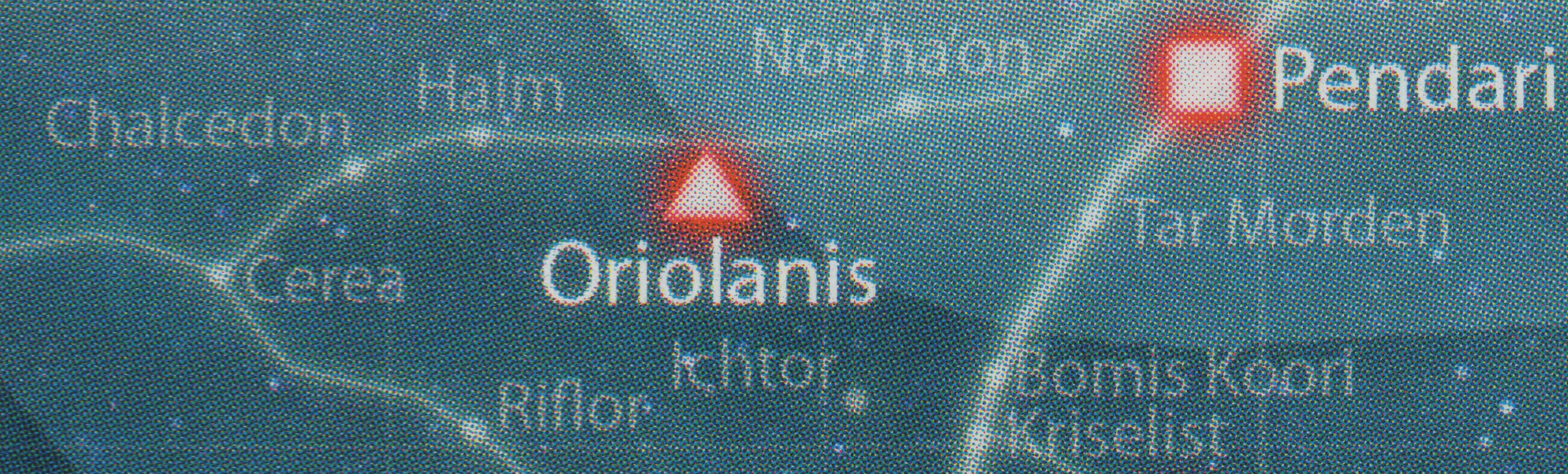 Oriolanis appearance in Common Appearance