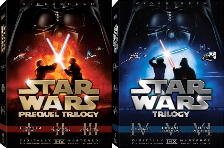 Star Wars Trilogy Episodes I-III (Blu-ray + DVD)