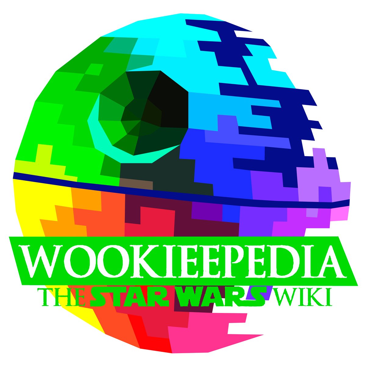 Fan-made Wookieepedia logo by Liam Brazier (used with permission)