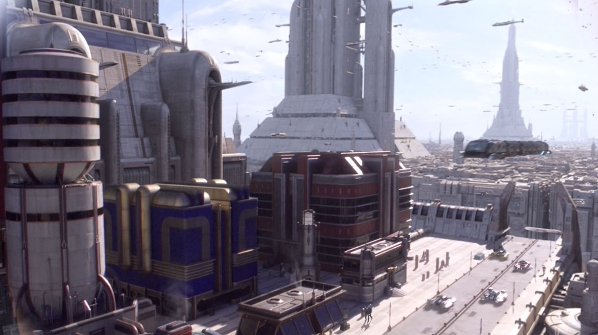 One of Coruscant's many sectors was a dilapidated industrial area known as CoCo Town.