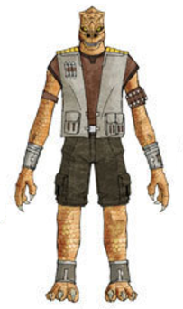 Conceptual artwork of Dar for "Padawan Lost"