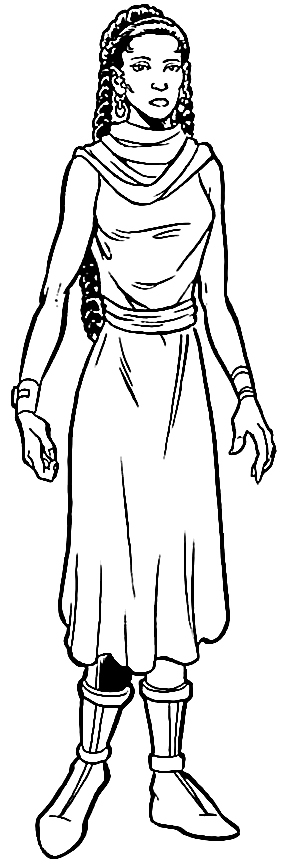 Abeloth targeted Akanah (pictured), a former lover of Luke Skywalker's and leader of the Fallanassi adepts of the White Current.