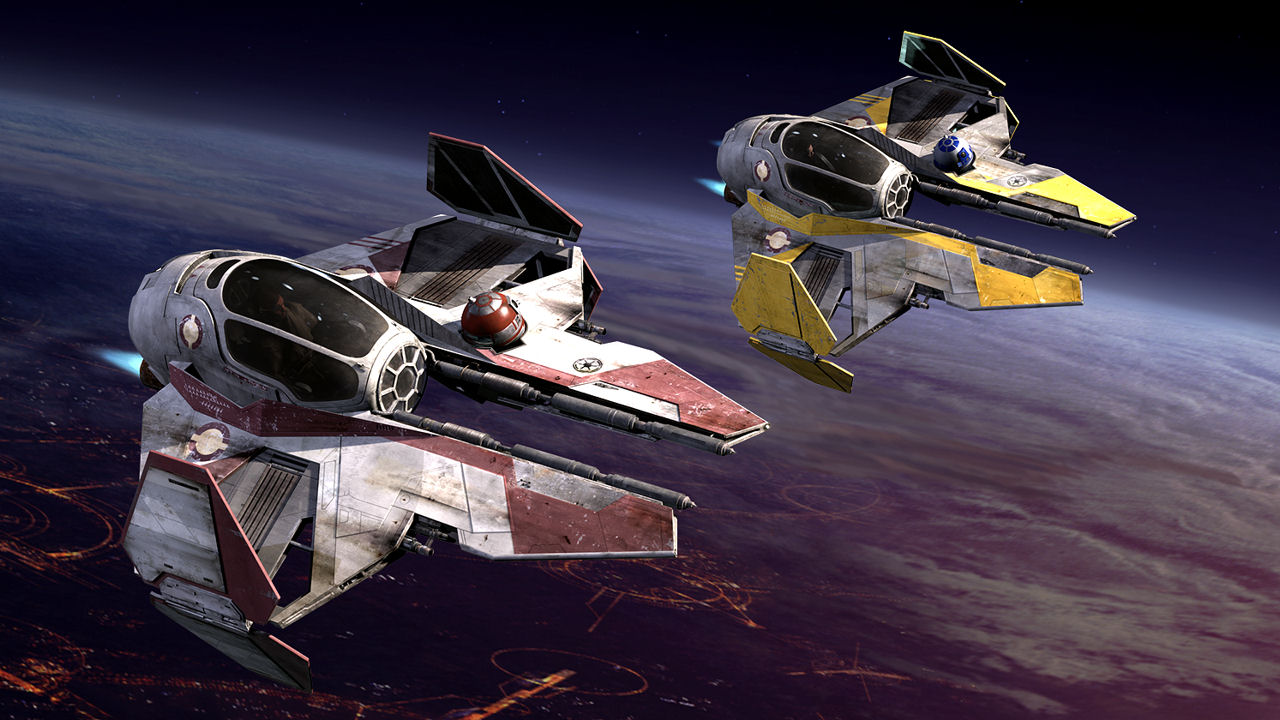 Anakin Skywalker's Eta-2 Actis-class interceptor | Wookieepedia