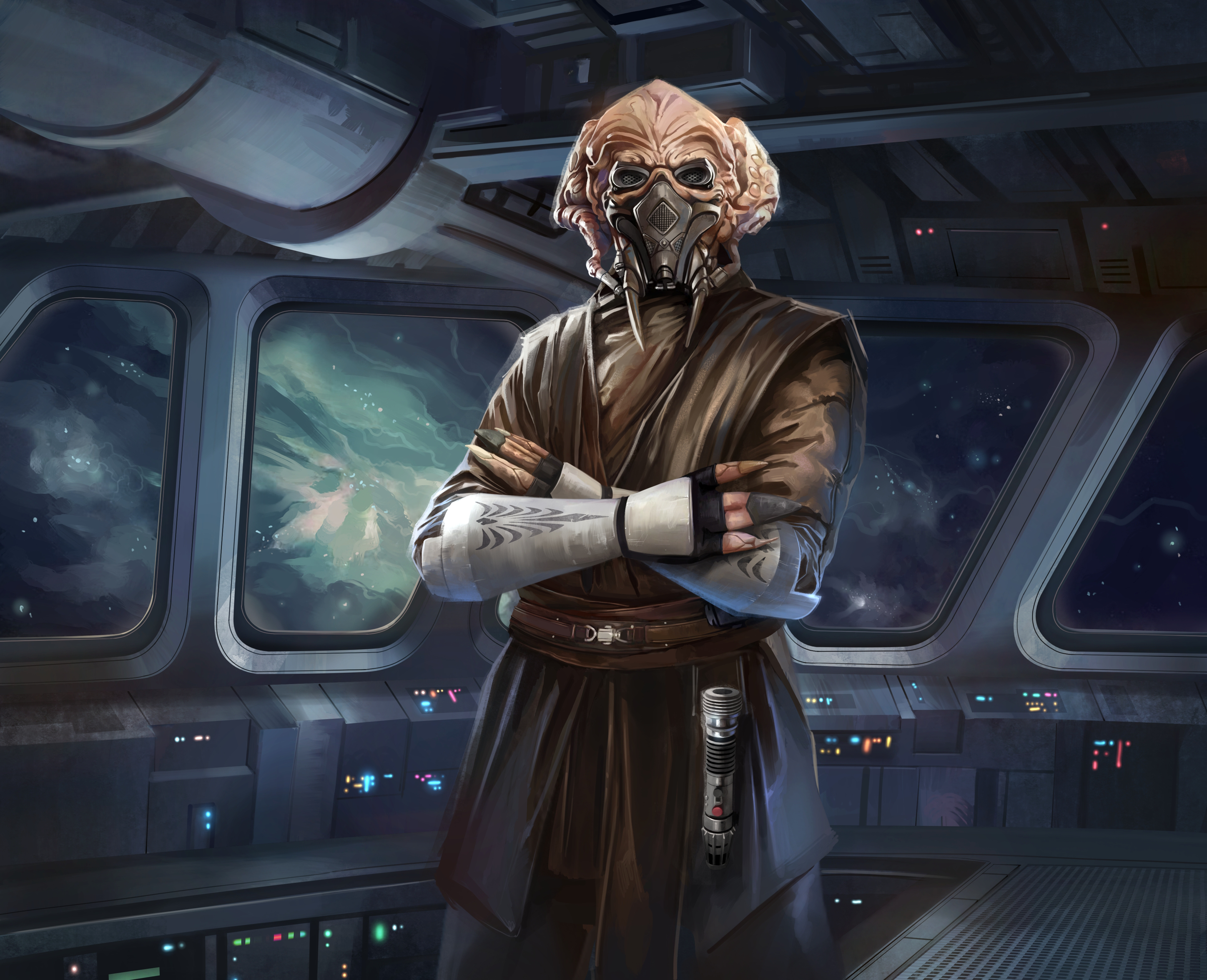 Plo Koon was a calm leader who cared about those under his leadership.