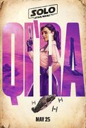 Qi'ra character teaser poster