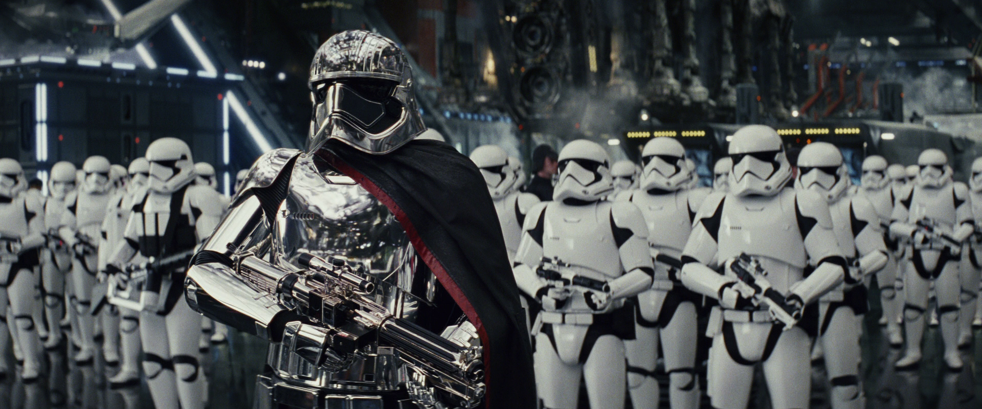 Phasma assumed control of the stormtrooper training program after Cardinal's fall from grace.