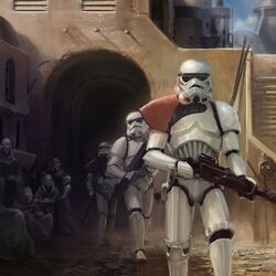 TCG Garrison at Tatooine by Chase Toole