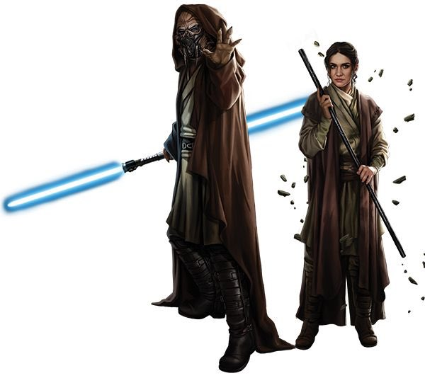 Two Jedi Knights Look to Negotiate a Truce in Star Wars: The High