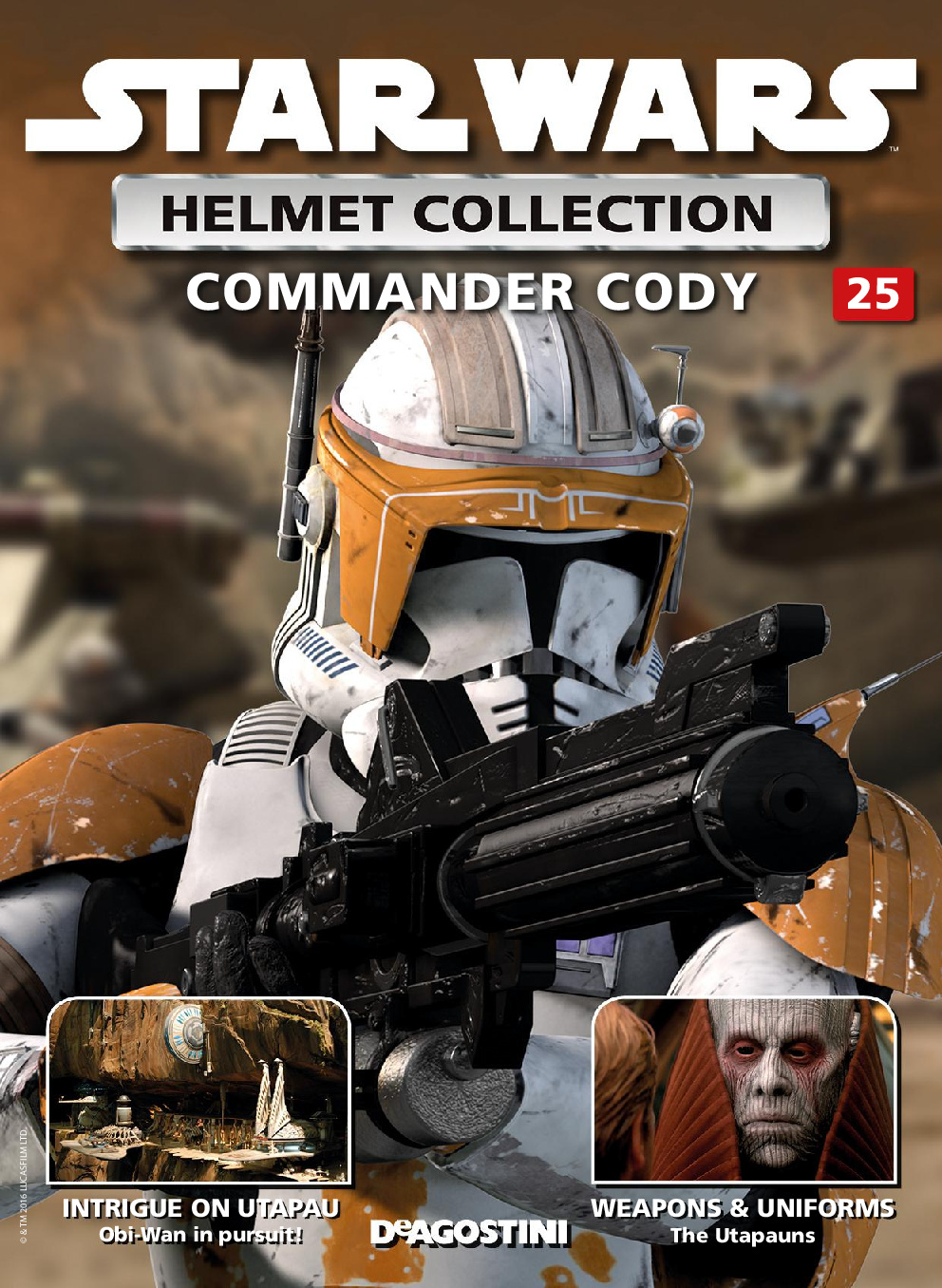 Star Wars Helmet Collection 25 appearance 