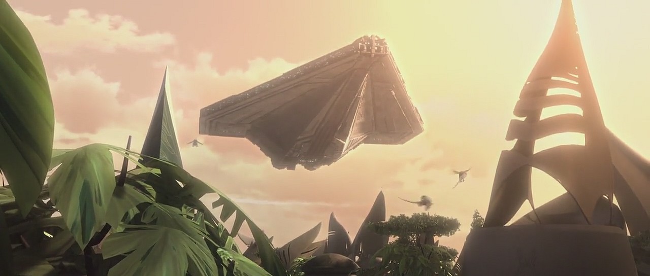 Anakin Skywalker's Acclamator-class assault ship (Kiros) appearance in Common Appearance