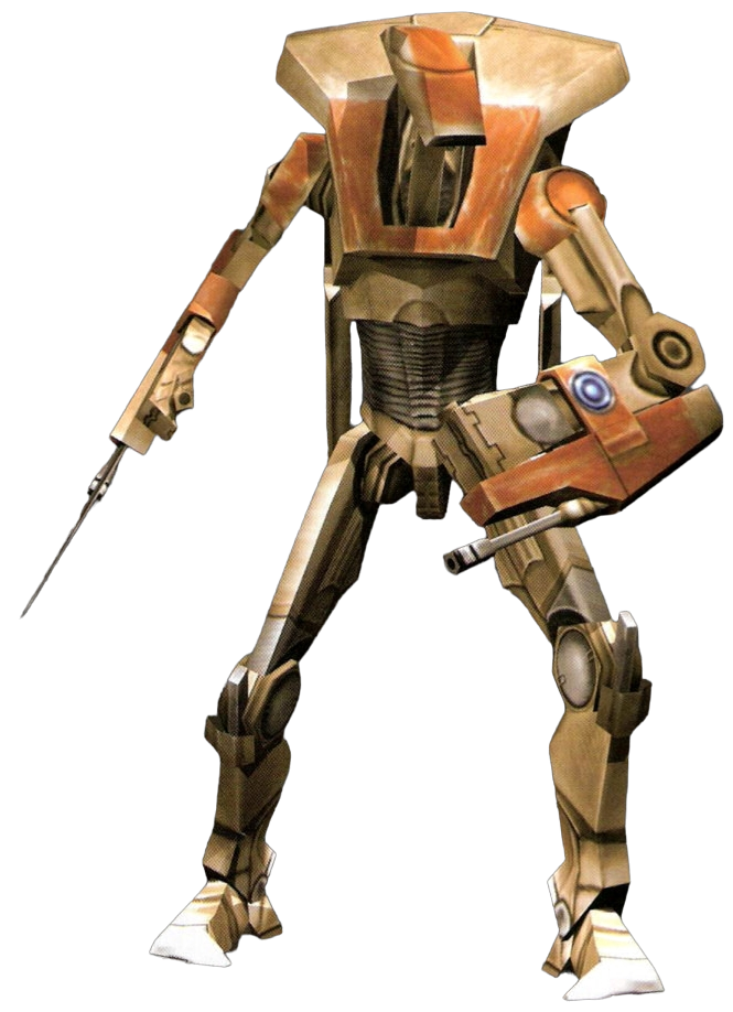 B1-A air battle droid appearance 