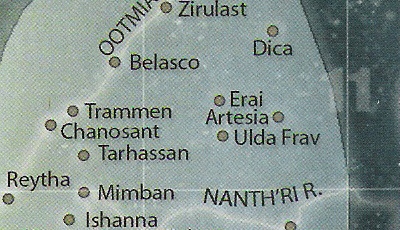 The Hangshan sector contained the Artesia, Erai, and Ulda Frav systems.