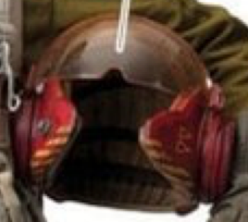 Stewer's flight helmet