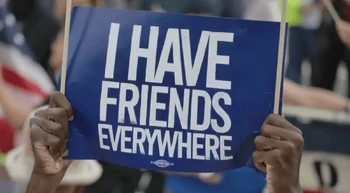 IHaveFriendsEverywhereProtest