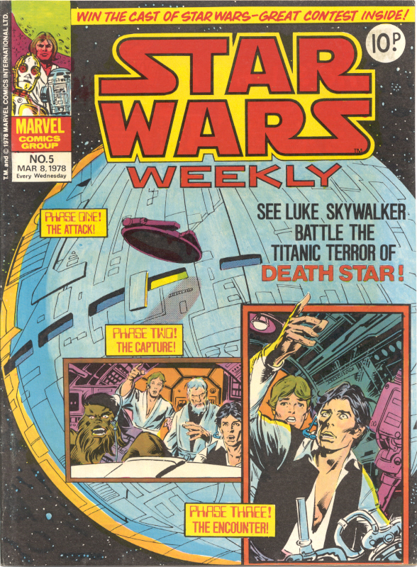 Star Wars Weekly 5 appearance in Common Appearance