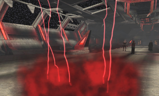 Aided by Visas Marr, the Exile accomplished the destruction of Darth Nihilus during the Battle of Telos IV.