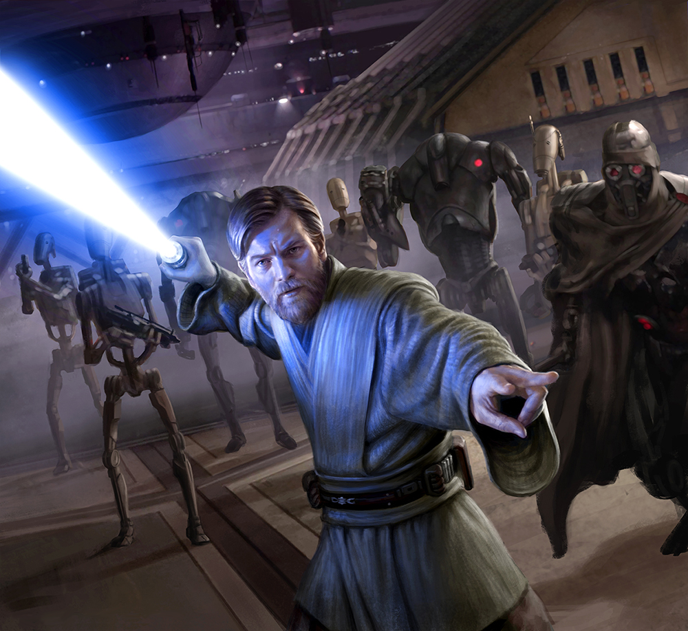 obi wan kenobi vs grievous