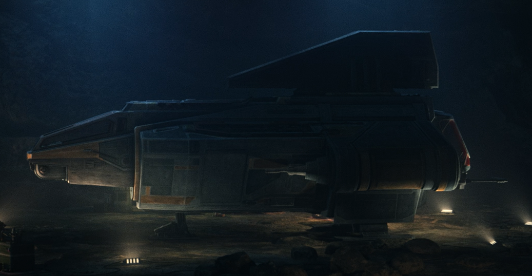 Omega's ship appearance 