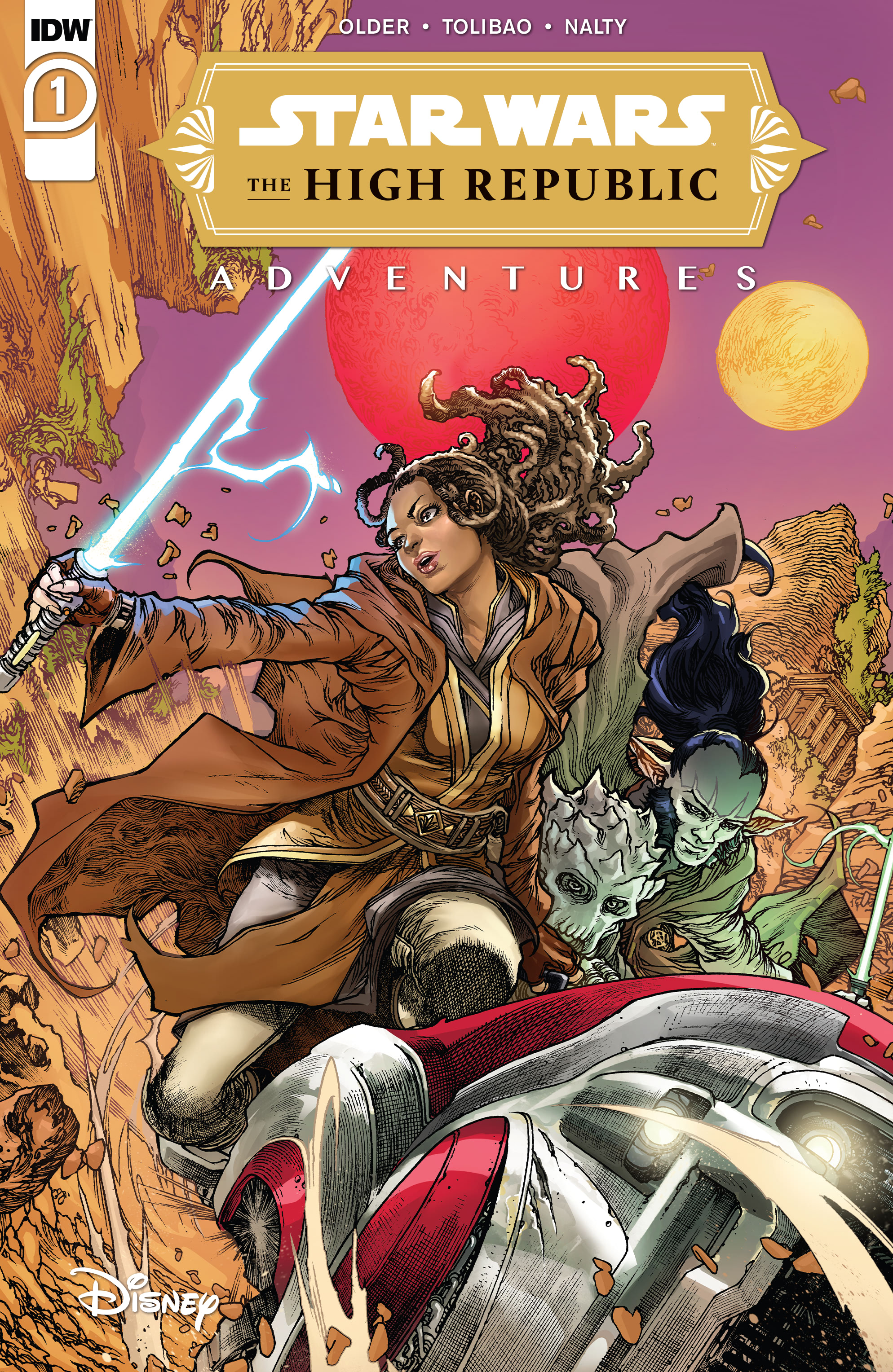 Trymant IV was introduced in the first issue of Star Wars: The High Republic Adventures.