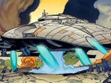 Mon Calamari ceremonial ship