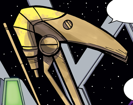 Unidentified OOM command battle droid lieutenant appearance in Common Appearance