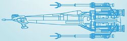 Patrol X-wing side view