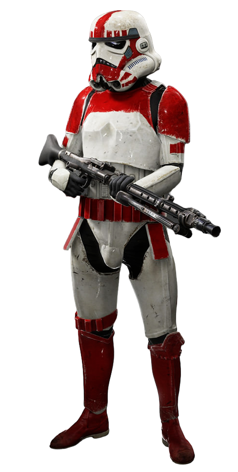 Imperial shock troopers comprised the Coruscant Guard.