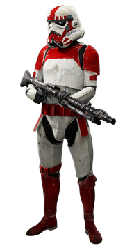 Imperial shock troopers comprised the Coruscant Guard.