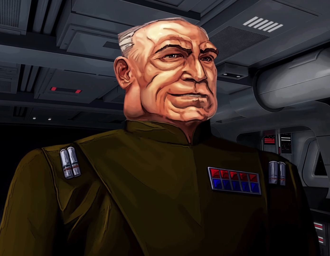 General Rom Mohc of the Galactic Empire