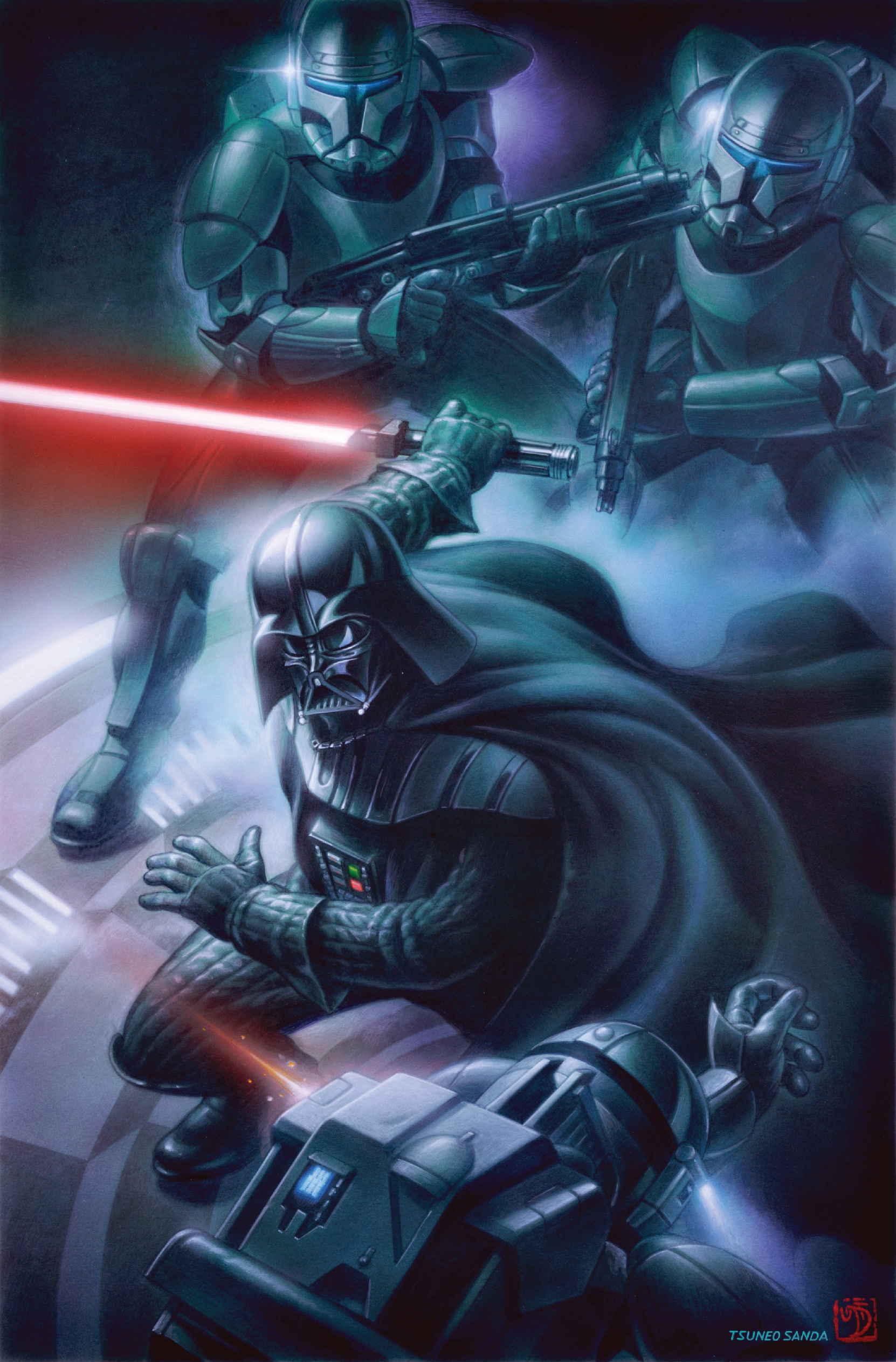 Darth Vader strikes back against clone traitors.