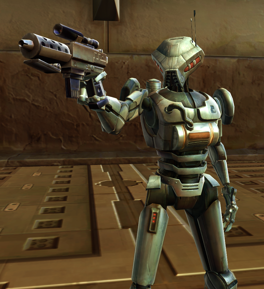 XR-32 hunter droid appearance 