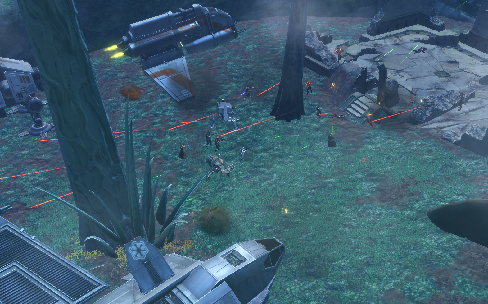 An engagement on Yavin 4