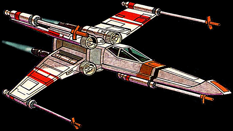 An X-wing assigned to the FarStar