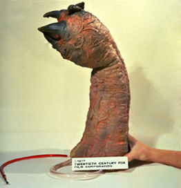 The Lamproid was designed for A New Hope as a puppet from the neck up.