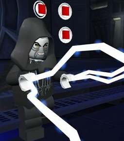 Emperor Palpatine in his non-canon LEGO appearance