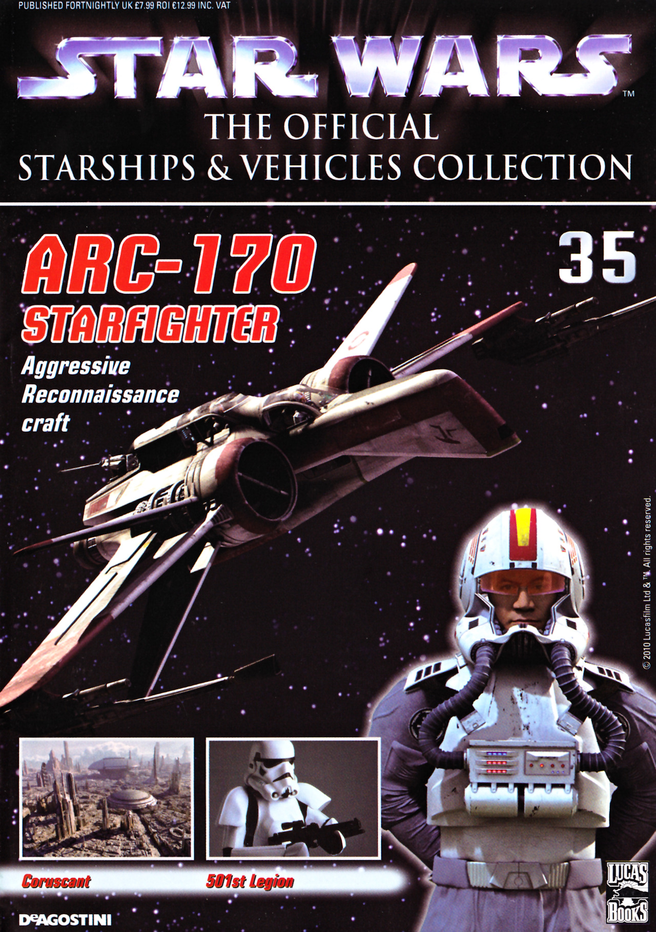 Star Wars: The Official Starships & Vehicles Collection 35 appearance in Common Appearance