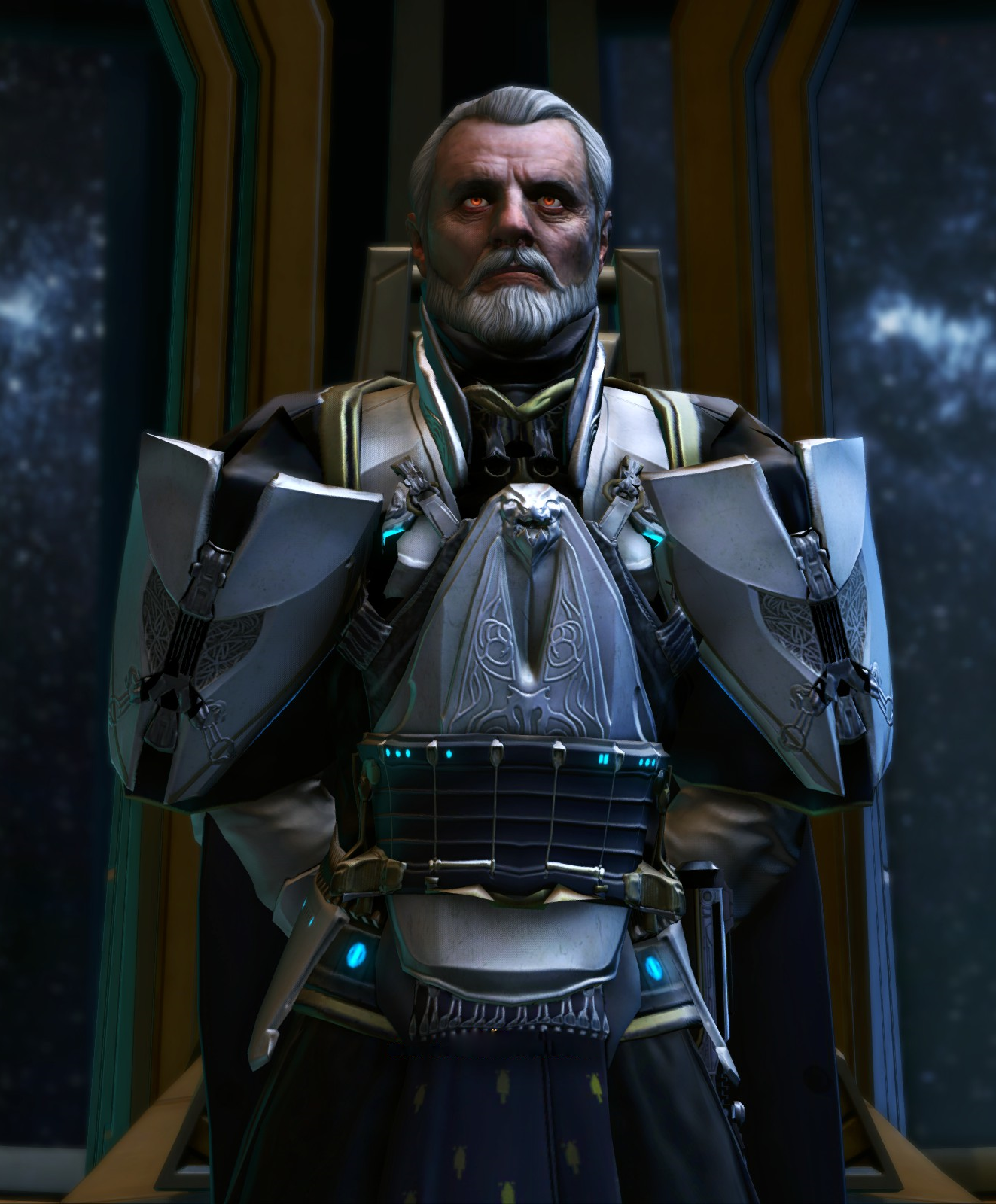 Emperor Valkorion, the first ruler of the Empire