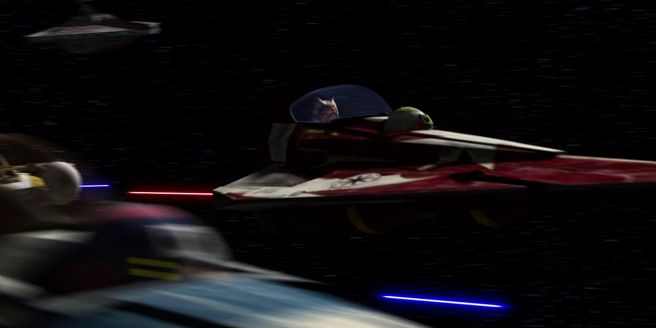 Tano led a Republic starfighter squadron over Umbara.