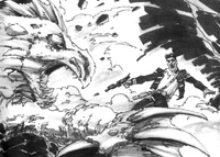 A  attacks a  operative.