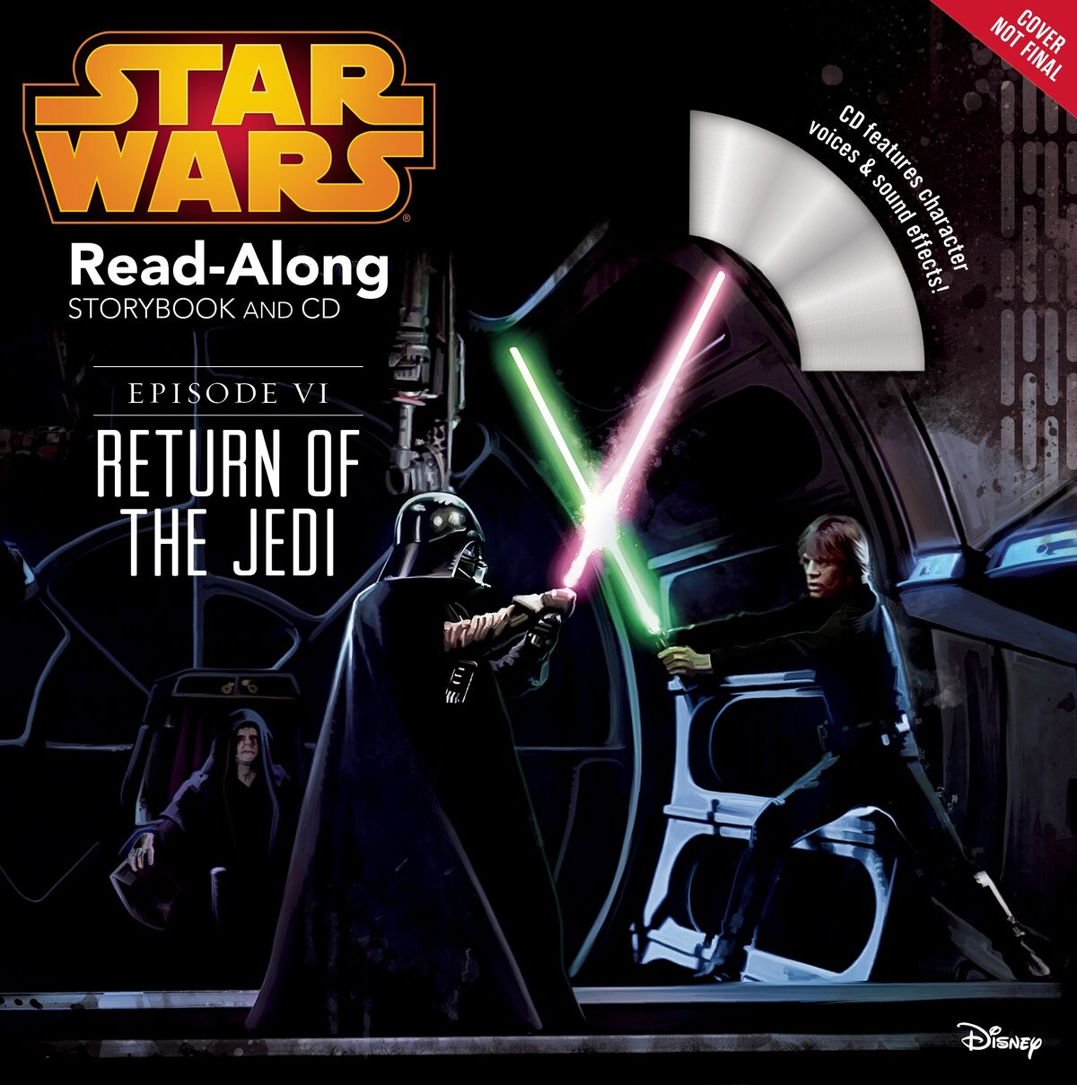 2018 Star Wars The last Jedi Read Along Story Book and CD 