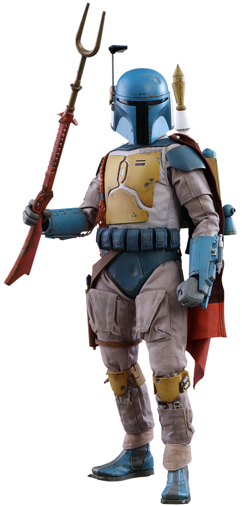 Fett's armor as worn on Panna