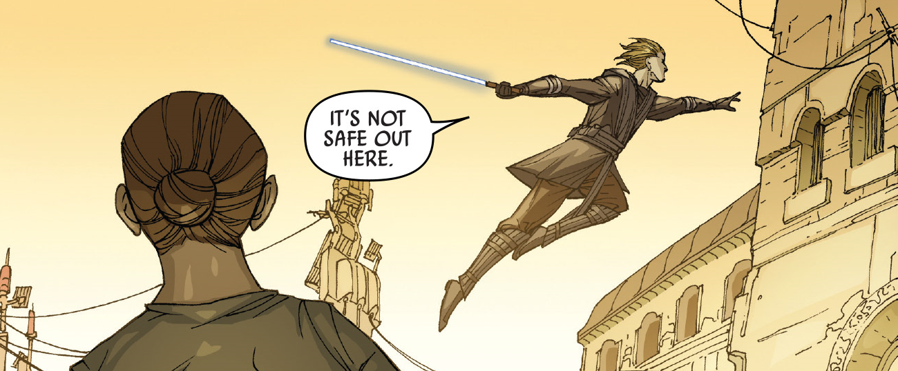 Daren was saved by the Jedi Anakin Skywalker during the Clone Wars.