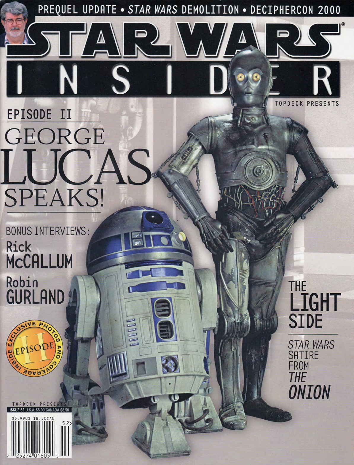 Star Wars Insider 52 appearance in Common Appearance